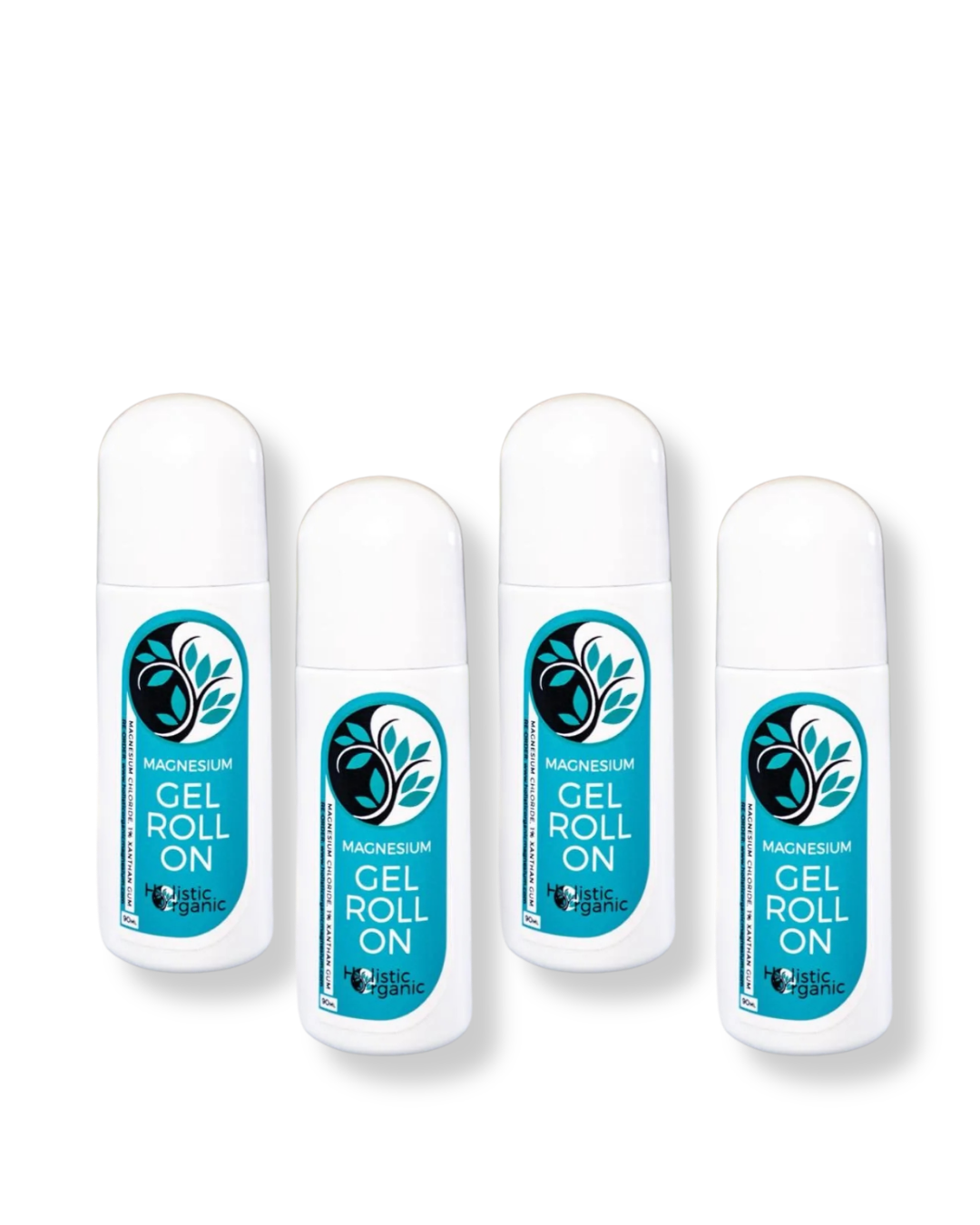 4 x Magnesium Gel Roll On