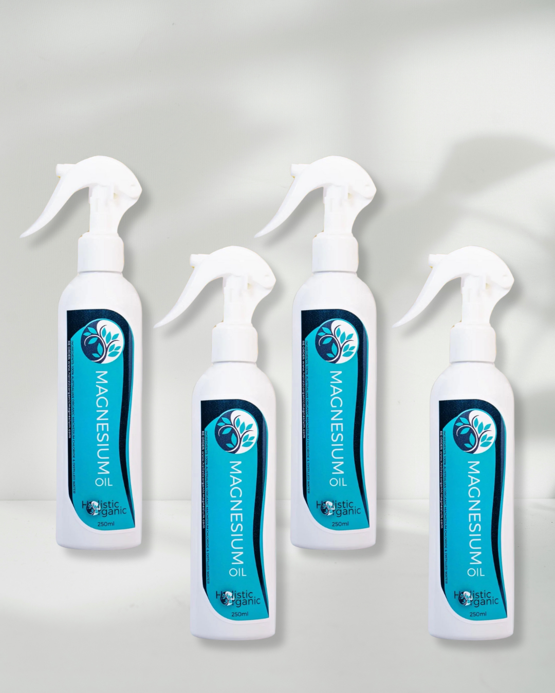4 x Magnesium Oil Spray