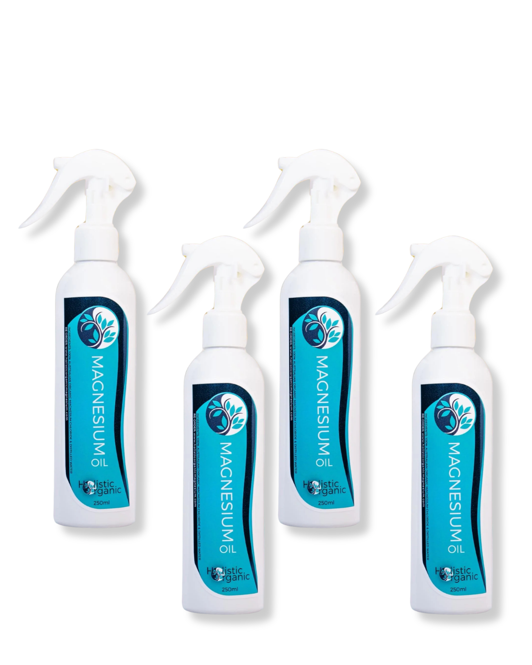 4 x Magnesium Oil Spray